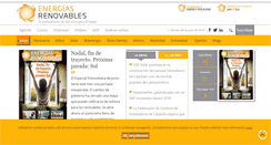 Desktop Screenshot of energias-renovables.com